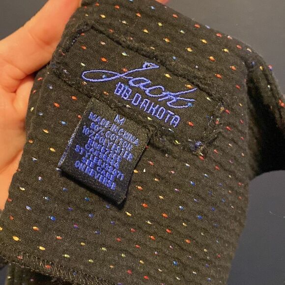 𝅺jack By BB Dakota Rainbow Polka Dot Dress With Side Zip - Picture 6 of 6